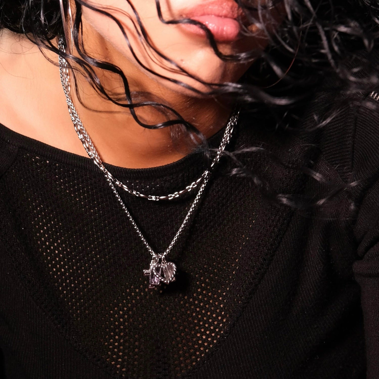 Signature Charm Cluster Necklaces