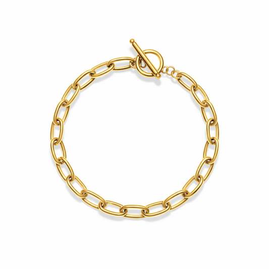 Signature Linked Chain Bracelet