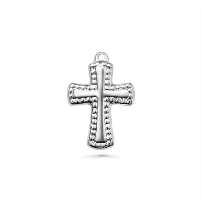 Beaded Cross Charm