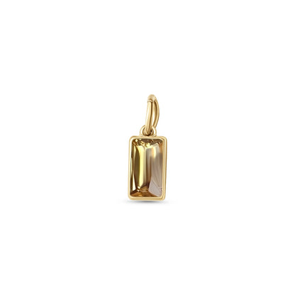 Gold Gem Charm