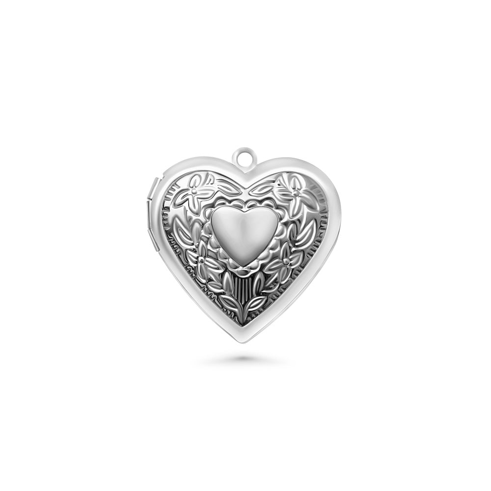 Heart Locket Charm