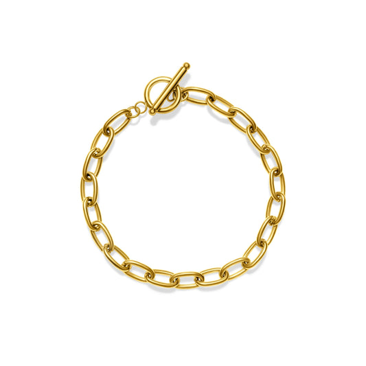 Signature Linked Chain Bracelet