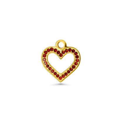 Red Heart Charm